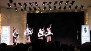 Piping Live 2011  Quartets  Lothian amp Borders Police Pipe Band [upl. by Eelarat]