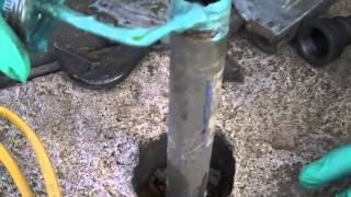 Installing Gas Flex line for bbq grill [upl. by Atinele264]