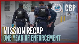 Security and Enforcement at Our Borders  Mission Recap 2023  CBP [upl. by Aiciled]