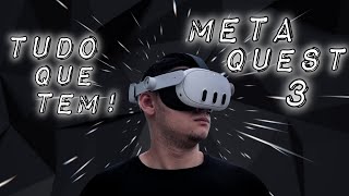 Tudo que o META QUEST 3 pode te proporcionar Realidade Mista e Virtual [upl. by Delainey]