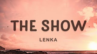 Lenka  The Show Lyrics  Im just a little bit caught in the middle [upl. by Nilson]