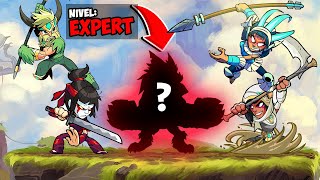 JOGAMOS contra bots no EXPERT  Brawlhalla [upl. by Mundford]