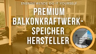 PREMIUM BALKONKRAFTWERKSPEICHERHERSTELLER [upl. by Jacynth]