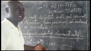 Adjectif démonstratif intro [upl. by Niwdla]