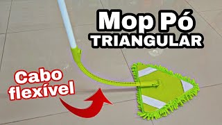 Mop Pó Remove pelo cabelo e poeira [upl. by Adnilemreh]