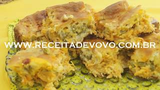 torta cremosa de frango [upl. by Ecniv]