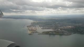 EDINBURGH landing  RYANAIR B737800 [upl. by Tommi]