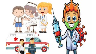 hospital cartoon for children best game hero doctor level 2 2nd floor [upl. by Suckram892]