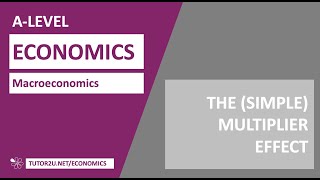 Explaining and Calculating the Simple Multiplier [upl. by Huldah688]