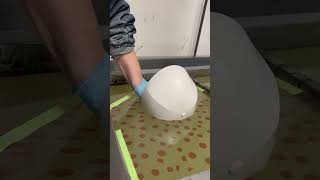 Hydro Dipping Basecap satisfyingvideo hydrodipping [upl. by Allrud]