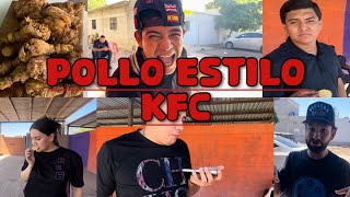 RECETA DE POLLO ESTILO KFC CON PAUL MAYVE Y LA CLICA DE LA PALMALOS TOYSEL CHEF CALVILLO [upl. by Ahsikrats]