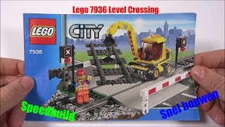 Lego 7936 Level Crossing  lego speed build [upl. by Buffo169]