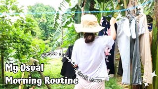 MY PRODUCTIVE MORNING ROUTINE âœ¨ï¸  MY USUAL MORNING AS A MOM OF 3  SLOW LIVING  Mhean Reyes sahm [upl. by Dahaf]