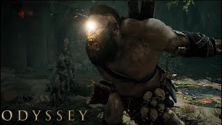 Assassins Creed Odyssey  Brontés Cyclope Nightmare [upl. by Nerol]