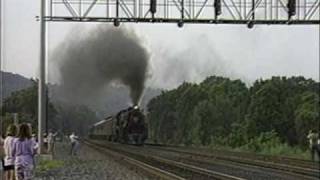 PRR K4s 1361 at Fostoria PA 1987 [upl. by Einahpets153]