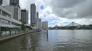 The Brisbane river  first look 4K HDR [upl. by Elleynad]