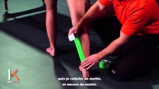 Douleur au mollet  KT TAPE France Calf Pain [upl. by Braden]