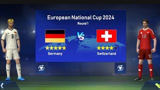 GERMANY Vs SWITZERLAND GAME PLAYER TO MY CHANNEL shortsviral football [upl. by Deering27]