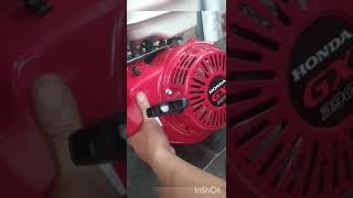 instalación de kit de arranque eléctrico en motor HONDA GX390 [upl. by Eeznyl168]