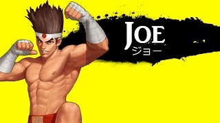 THE KING OF FIGHTERS  FICHA DE PERSONAJE  JOE HIGASHI [upl. by Kenneth]