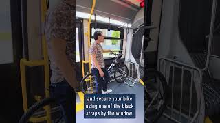 Bike Racks on Articulated Buses [upl. by Neehsas]