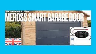 Meross smart garage door opener  unboxing amp installation  UK MSG100 [upl. by Tresa]