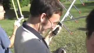 GARC Portable Satellite Operation April 2008 AO51avi [upl. by Anedal]