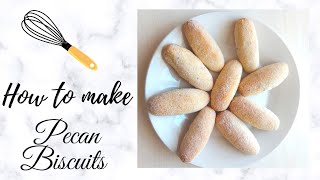 How to make pecan cookies [upl. by Naujyt]