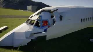 Plane crash landings In brickrigs [upl. by Anirdua]