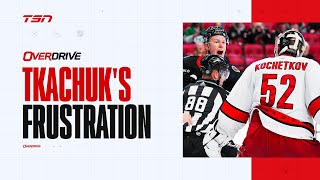 Is Tkachuk showing too much frustration with Sens’ struggles  OverDrive  Part 3  Dec 13th 2023 [upl. by Ariaek646]