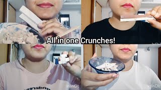 Well quality video RED BLACK and WHITE crunch video recap with Creamypaste Dry Wet Semiwet items [upl. by Naujal378]