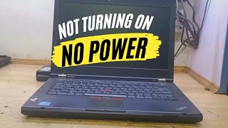 lenovo laptop not turning on  Lenovo Thinkpad T420 no power  lenovo laptop no power laptop repair [upl. by Rettke246]