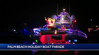 29th Annual Palm Beach Holiday Boat Parade [upl. by Oirasor]