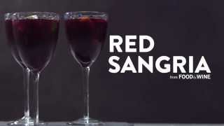 How to Make Red Sangria  Food amp Wine [upl. by Weixel]