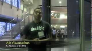 San Diego Startup QuickPitch Finalist Doctible [upl. by Enovi]