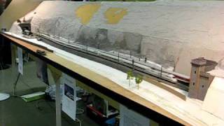 Rhine Side TT layout at its 1st show Basingstoke 1415 Mar 09 [upl. by Gabbie]