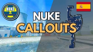 Callouts de Nuke en Español  CS2 CALLS [upl. by Almira]