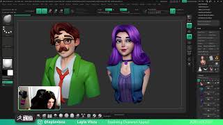 Exploring Character Appeal – Layla Viscu – ZBrush 2024 [upl. by Venuti]