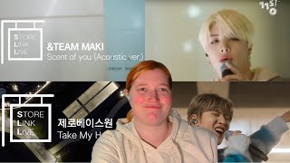 ZEROBASEONE Matthew  Take My Hand amp ampTEAM MAKI  Scent of you Acoustic ver  GOGOSING  reaction [upl. by Lehteb]