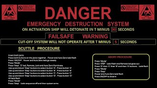 Self Destruct Sequence 30 sec [upl. by Gonsalve47]