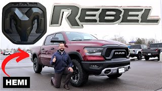 2023 Ram 1500 Rebel Full Tour Of The quotAffordablequot Ram Rebel [upl. by Bernete313]