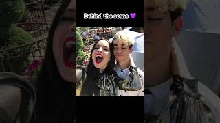 Behind the scene 💜 descendants disney music movie [upl. by Eberhard]