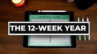 HOW TO ACHIEVE YOUR GOALS IN 12 WEEKS  How To Plan The Quarter [upl. by Rodgers]