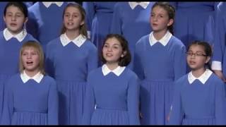 ABENDLIED Josef Rheinbergerarr N Averina  PONOMARYOV “VESNA” CHILDREN’S CHOIR [upl. by Junina920]