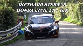 SALITA CIVIDALE  CASTELMONTE 2024  DIETHARD STERNAD  HONDA CIVIC FK7 TCR  BEST OF BELLUNOVIDEO [upl. by Yasmeen]