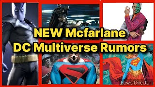 NEW Mcfarlane DC Multiverse figures 2025 Rumors [upl. by Latreshia]