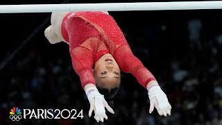 Suni Lee’s uneven bars routine gives her ANOTHER medal at Paris Olympics  NBC Sports [upl. by Anum]