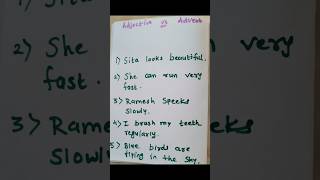 Difference between Adjectives and Adverbs What is the difference between Adjectives and Adverbs [upl. by Renferd]