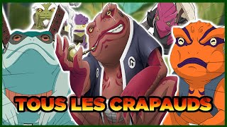 Les 14 Crapauds Dinvocation et leurs Pouvoirs Expliqués  Naruto [upl. by Sulrac]