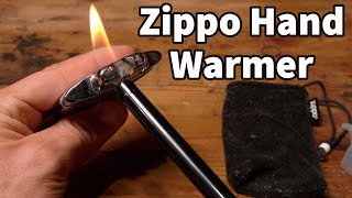 how to light a Zippo hand warmer [upl. by Erodeht672]